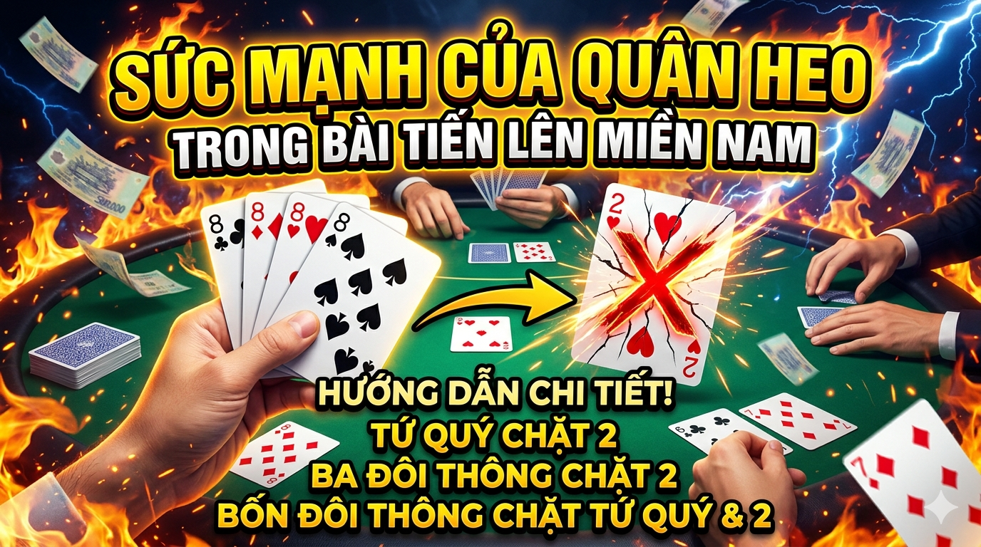 Sức mạnh của quân Heo trong bài Tiến Lên Miền Nam